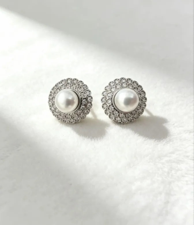 Lunar Halo Earrings