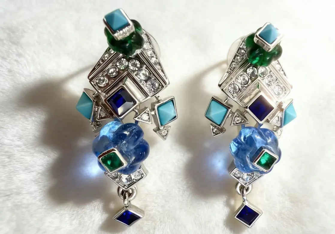 Celestia Mosaic Drop Earrings