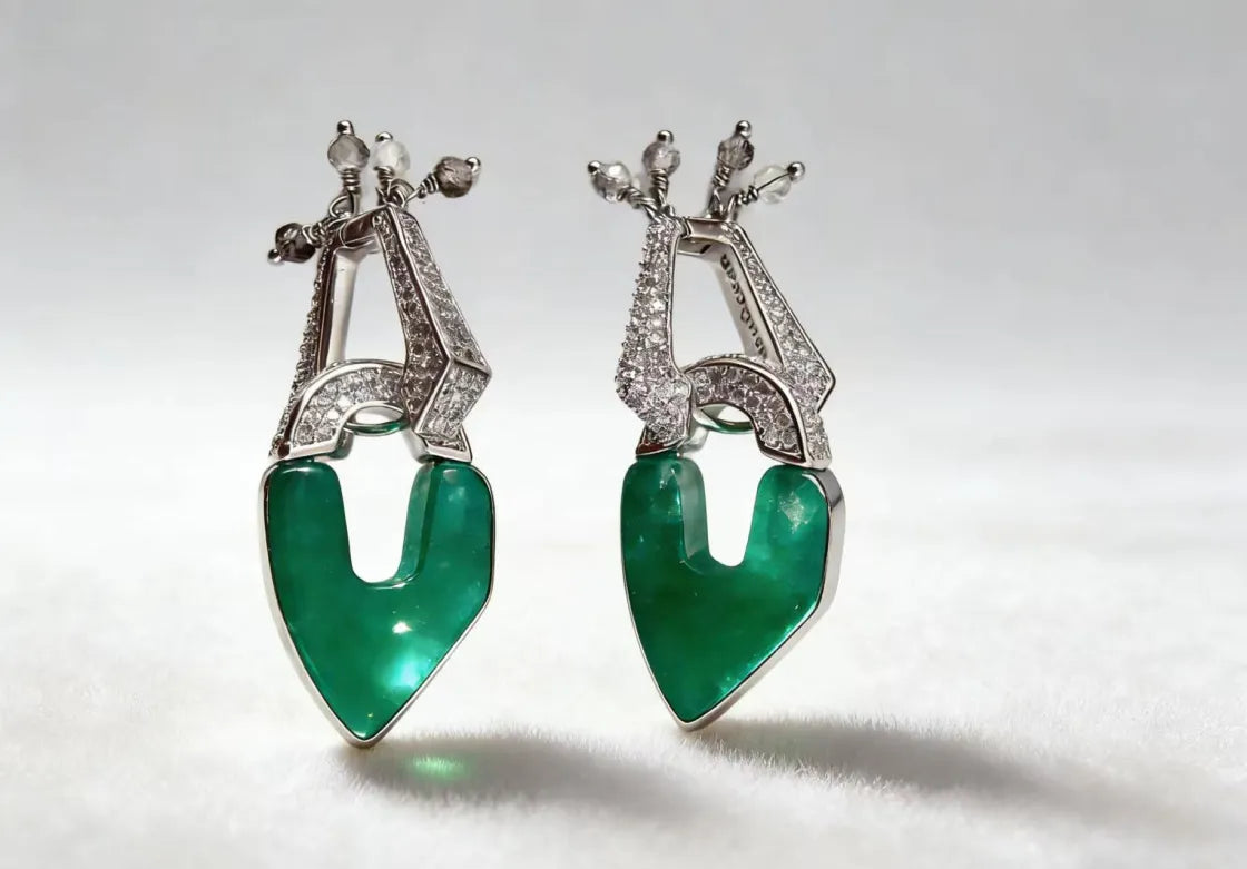 Verdant Arc Earrings