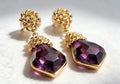 Amethyst Reverie Drop Earrings